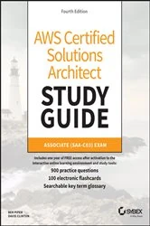 Book cover of AWS Certified Solutions Architect Study Guide (4th ed.) by David Clinton