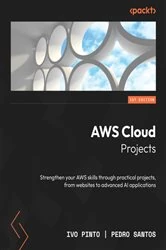 Book cover of AWS Cloud Projects by Ivo Pinto