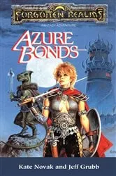 Book cover of Azure Bonds by Kate Novak