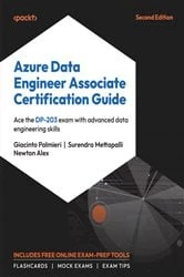 Book cover of Azure Data Engineer Associate Certification Guide by Giacinto Palmieri