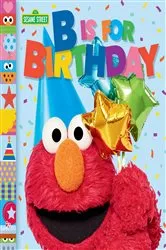 Book cover of B Is for Birthday (Sesame Street) by Mary Man-Kong