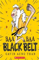 Book cover of Baa Baa Black Belt by Gavin Aung Than