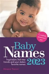 Book cover of Baby Names 2023 (US) by Eleanor Turner