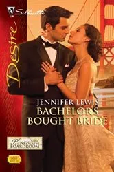 Book cover of Bachelor's Bought Bride by Jennifer Lewis
