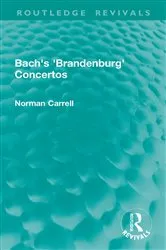 Book cover of Bach's 'Brandenburg' Concertos by Norman Carrell