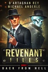 Book cover of Back From Hell by D'Artagnan Rey