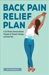 Book cover of Back Pain Relief Plan by Ricky Fishman