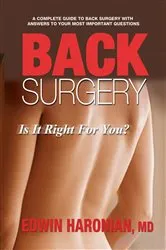 Book cover of Back Surgery by Unknown