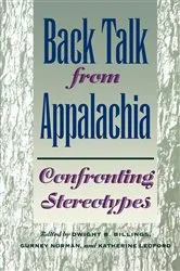 Book cover of Back Talk from Appalachia by Dwight B. Billings