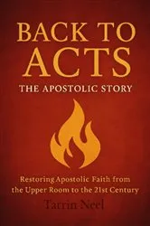 Book cover of Back To Acts by Tarrin Neel
