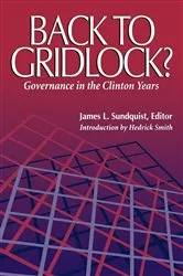 Book cover of Back to Gridlock? by James L. Sundquist