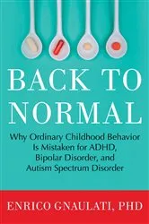Book cover of Back to Normal by Enrico Gnaulati