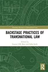 Book cover of Backstage Practices of Transnational Law by Lianne J.M. Boer