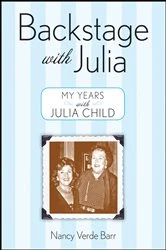 Book cover of Backstage With Julia by Nancy Verde Barr