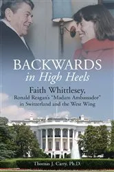 Book cover of Backwards, in High Heels by Thomas J. Carty
