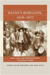 Book cover of Bacon's Rebellion, 1676-1677 by Unknown