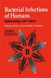 Book cover of Bacterial Infections of Humans (3rd ed.) by Alfred S. Evans