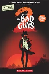 Book cover of Bad Guys Movie 2 Novelization by Kate Howard
