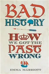 Book cover of Bad History by Emma Marriott