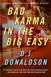 Book cover of Bad Karma In The Big Easy by Unknown