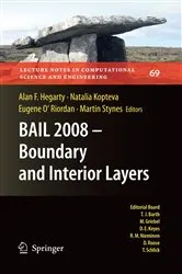 Book cover of BAIL 2008 - Boundary and Interior Layers by Alan Hegarty