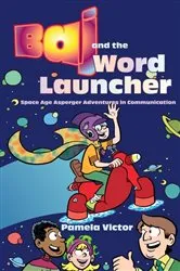 Book cover of Baj and the Word Launcher by Pamela Victor