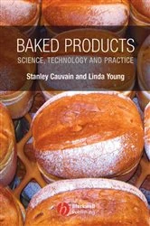 Book cover of Baked Products by Stanley P. Cauvain
