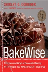 Book cover of BakeWise by Shirley O. Corriher
