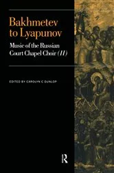 Book cover of Bakhmetev to Lyapunov by Carolyn C. Dunlop