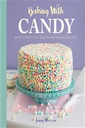 Book cover of Baking with Candy by Jenny Warsén