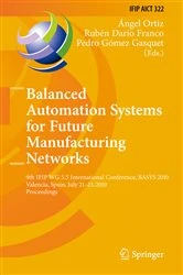 Book cover of Balanced Automation Systems for Future Manufacturing Networks by Ángel Ortiz Bas