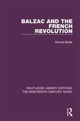 Book cover of Balzac and the French Revolution by Ronnie Butler