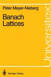 Book cover of Banach Lattices by Peter Meyer-Nieberg