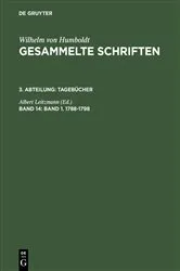Book cover of Band 1. 1788–1798 by Albert Leitzmann