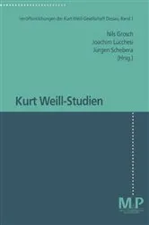 Book cover of Band 1: Kurt-Weill-Studien by Nils Grosch