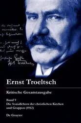 Book cover of Band 9, 1–3 Die Soziallehren der christlichen Kirchen und Gruppen (1912) by Friedrich Wilhelm Graf