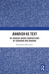 Book cover of Bandish as Text by Barnashree Khasnobis