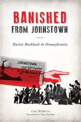 Book cover of Banished from Johnstown by Cody McDevitt