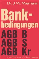 Book cover of Bankbedingungen by Jürgen W. Wehrhahn