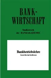 Book cover of Bankbetriebslehre by Unknown