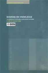 Book cover of Banking on Knowledge by Diane Stone