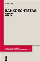 Book cover of Bankrechtstag 2017 by Unknown