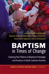 Book cover of Baptism in Times of Change by Harald Hegstad