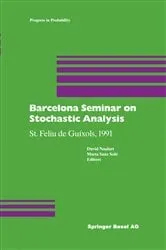 Book cover of Barcelona Seminar on Stochastic Analysis by Unknown