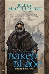 Book cover of Bared Blade by Kelly McCullough