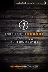 Book cover of Barefoot Church by Brandon Hatmaker
