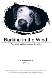 Book cover of Barking in the Wind by V. Mezzatesta