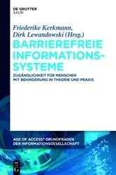 Book cover of Barrierefreie Informationssysteme by Friederike Kerkmann