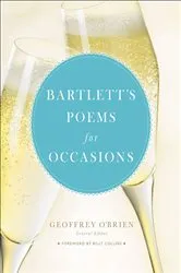 Book cover of Bartlett's Poems for Occasions by Geoffrey O'Brien