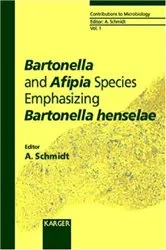Book cover of Bartonella and Afipia Species Emphasizing Bartonella henselae by A. Schmidt